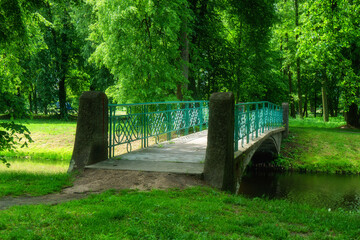 Park przy letniej rezydencji J. K. Branickiego w Choroszczy, Podlasie, Polska © podlaski49