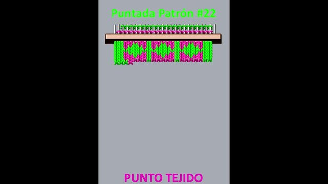 Dise&ntilde;os de diagramas o patrones tejidos a dos colores