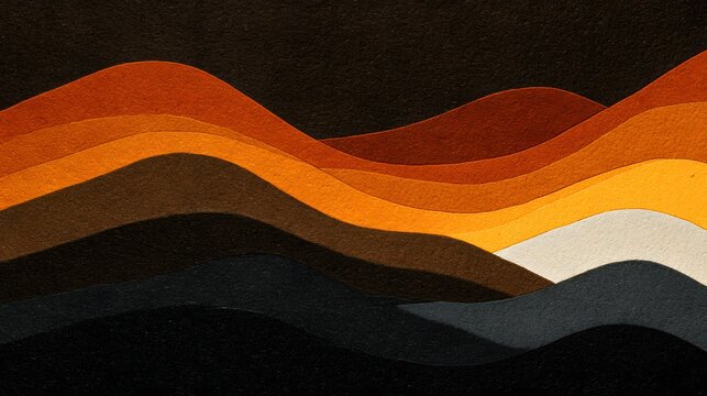 art composition with flowing motion layered gradients and creative balance
