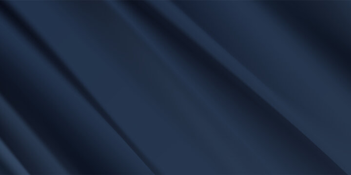 Vector Illustration Background Award Nomination On Stage With Gold Text Curtains Blue Night Glamour Spotlight.