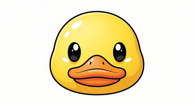 Yellow cartoon face with sad expression and tears.