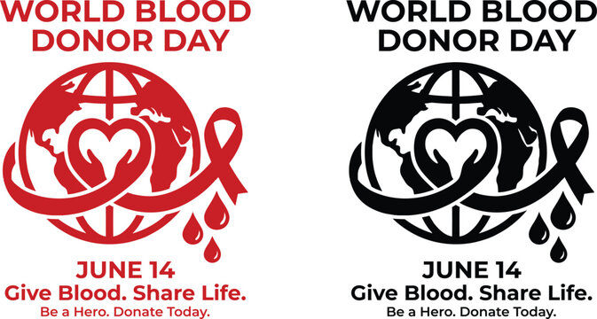 World blood donor day june 14 give blood share life be a hero donate today