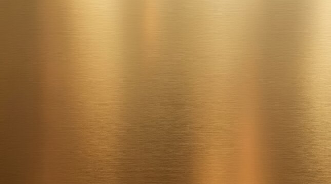 A seamless brushed brass metal surface with warm golden reflections