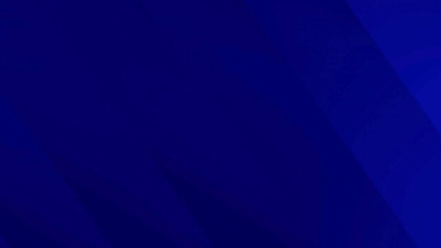 Cinematic abstract background with wide diagonal geometric layers and deep blue shadows moving slowly. Premium minimal style designed for corporate identity, cinematic transitions.