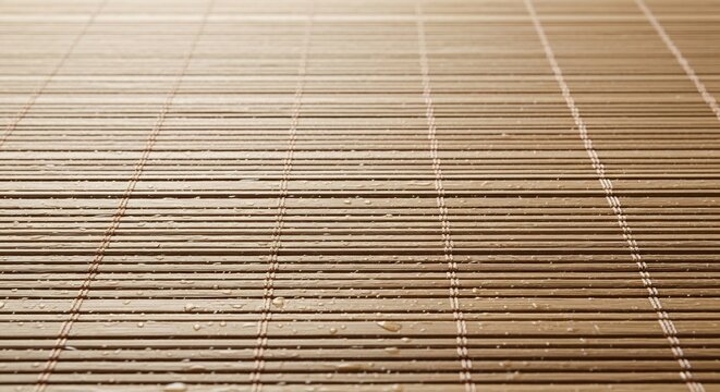 Close-up View of Textured Brown Cardboard Surface with Parallel Lines.