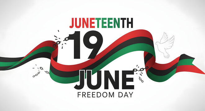 Juneteenth Freedom Day Celebration Graphic