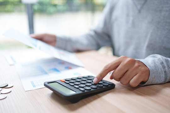 Finance Accounting Calculation For Billing Saving Money Investment And Budget Planning