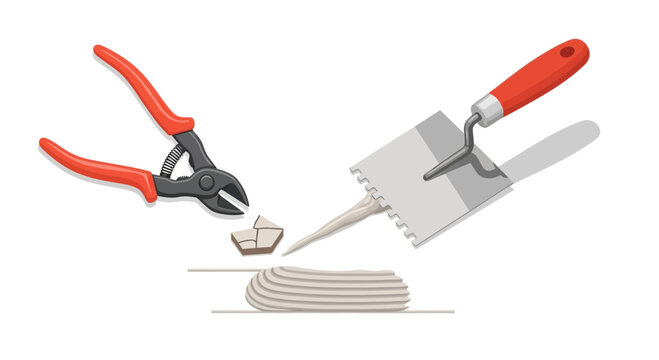 Tiling Tools: Nippers, Trowel, and Mortar for Home Renovation
