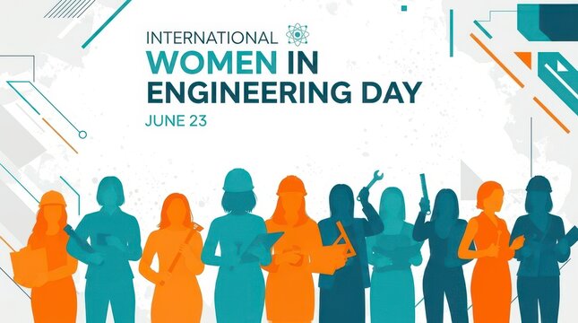 Women celebrating international women in engineering day