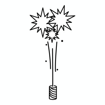 Icon for Fireworks or Independence Day - 4th of July Party Fountain