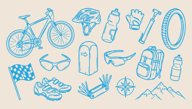 cycling extreme sports pattern, professional biking gear background, bicycle sport activity illustration, urban cycling gear design, extreme biking competition print, sport cycling hobby wallpaper, cy