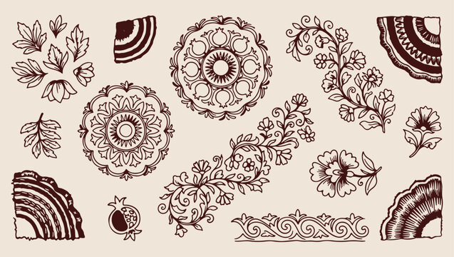 intricate mandala floral pattern, decorative circular ornament background, seamless bohemian mandala design, artistic henna style print, ornate floral mandala wallpaper, intricate circular motif illus
