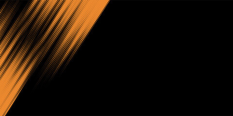 orange black brush Car sticker wrap pattern banner abstract sporty lines black orange color sport combination cover old simple art © Nawari