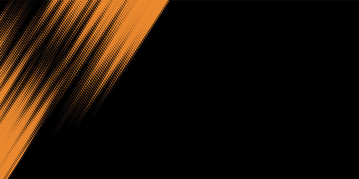 orange black brush Car sticker wrap pattern banner abstract sporty lines black orange color sport combination cover old simple art