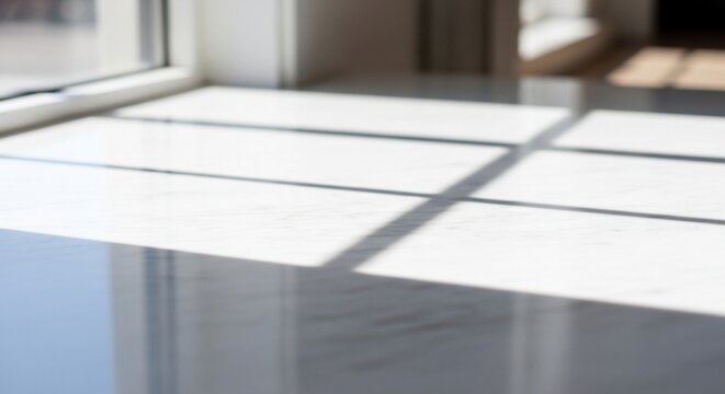 Window Light Reflection on Floor

