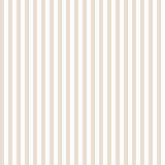 Obraz premium Seamless Beige Vertical Stripe Pattern Background