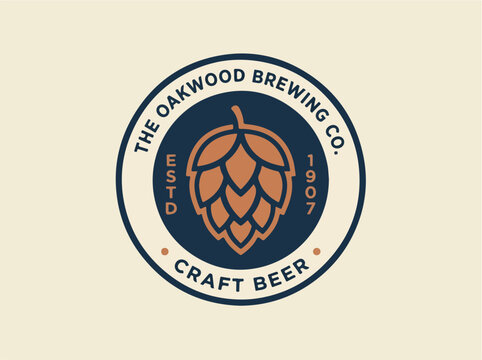 The Oakwood Brewing Co logo.