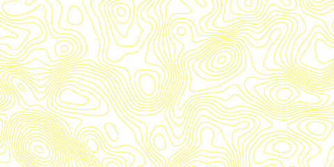 Abstract topography contour cartography map background with geographic terrain relief lines. modern topographic hiking trail navigation design featuring seamless contour pattern. © Vector Gallery