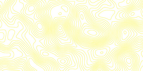 Abstract topography contour cartography map background with geographic terrain relief lines. modern topographic hiking trail navigation design featuring seamless contour pattern. © Vector Gallery