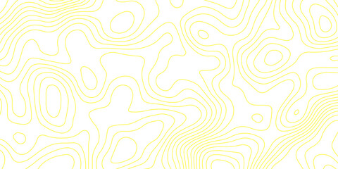 Abstract topography contour cartography map background with geographic terrain relief lines. modern topographic hiking trail navigation design featuring seamless contour pattern. © Vector Gallery