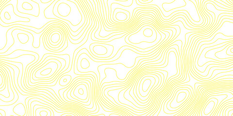 Abstract topography contour cartography map background with geographic terrain relief lines. modern topographic hiking trail navigation design featuring seamless contour pattern. © Vector Gallery