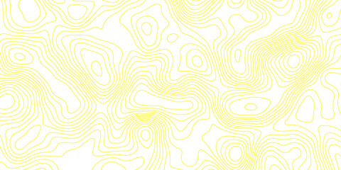 Abstract topography contour cartography map background with geographic terrain relief lines. modern topographic hiking trail navigation design featuring seamless contour pattern. © Vector Gallery