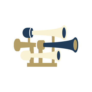 Brass Trumpet Musical Instrument Family.