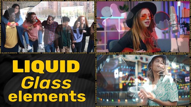 Liquid Glass Elements