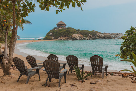 Playas del parque Tayrona de Santa marta.