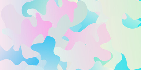 Abstract colorful camouflage pattern, desktop wallpaper. abstract background with shape pattern. Abstract modern background design concept. Multicolored waves on a modern graphic background.   © Tafseer