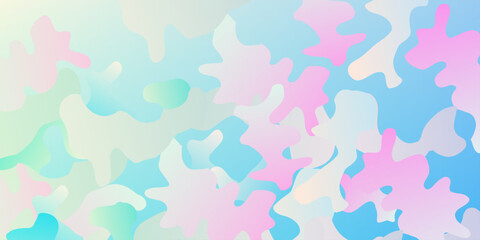 Abstract colorful camouflage pattern, desktop wallpaper. abstract background with shape pattern. Abstract modern background design concept. Multicolored waves on a modern graphic background.   © Tafseer