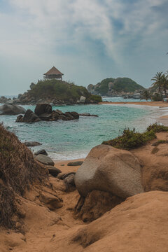 Playas del parque Tayrona de Santa marta.
