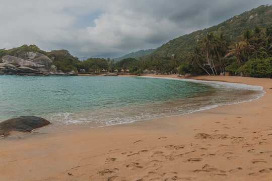 Playas del parque Tayrona de Santa marta.