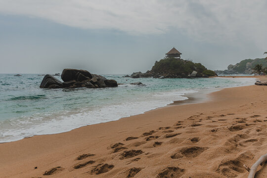 Playas del parque Tayrona de Santa marta.