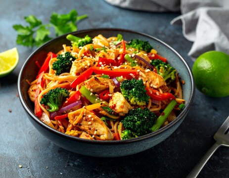 Thai mie goreng