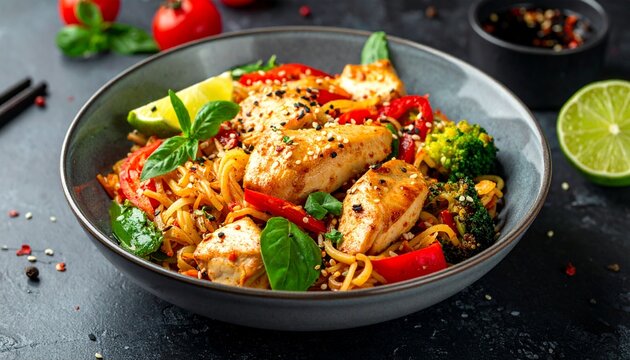 Thai mie goreng