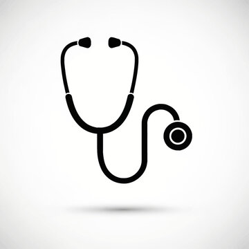Stethoscope medical tool for doctors.