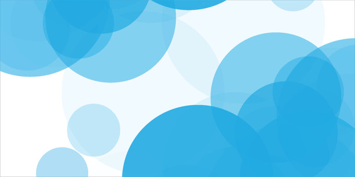 Transparent Blue Bubble Inspired Geometric Arrangement with Smooth Layered Background Elements stylish vector illustration eps10