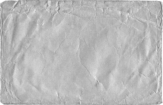 Large halftone vintage envelope texture with a transparent background