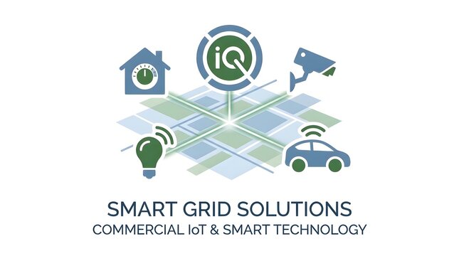 Smart grid solutions for commercial iot and smart technology
