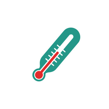 Thermometer with rising temperature gauge.