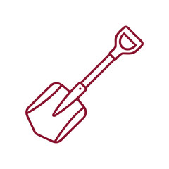 Shovel Tool For Digging Earth. © rachmat