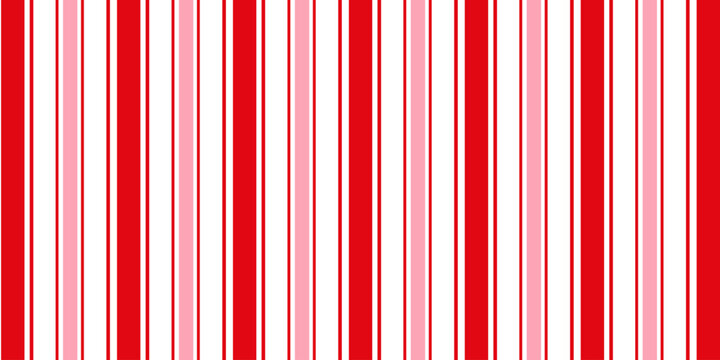 Candy cane Christmas background, peppermint diagonal stripes print seamless pattern