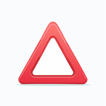 Red Triangle Warning Sign