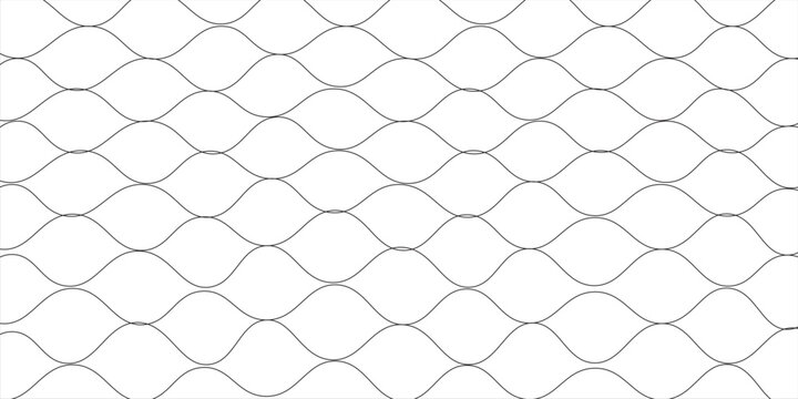 Mesh texture for fishing nets. Seamless pattern for sportswear or soccer goal, volleyball net, basketball hoop, hockey, athletics. Abstract net background for sports