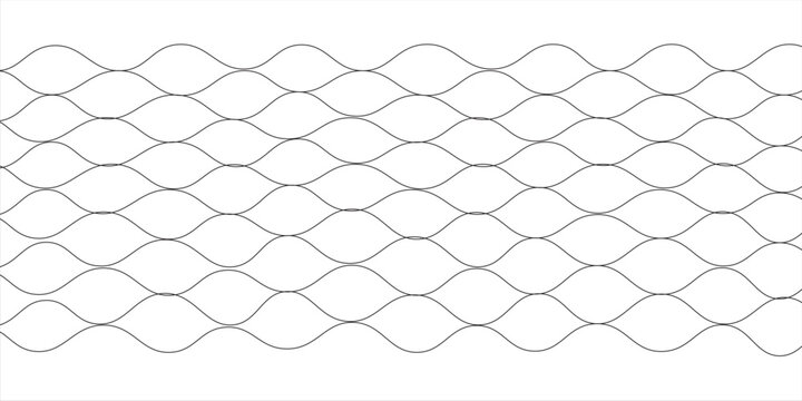 Mesh texture for fishing nets. Seamless pattern for sportswear or soccer goal, volleyball net, basketball hoop, hockey, athletics. Abstract net background for sports