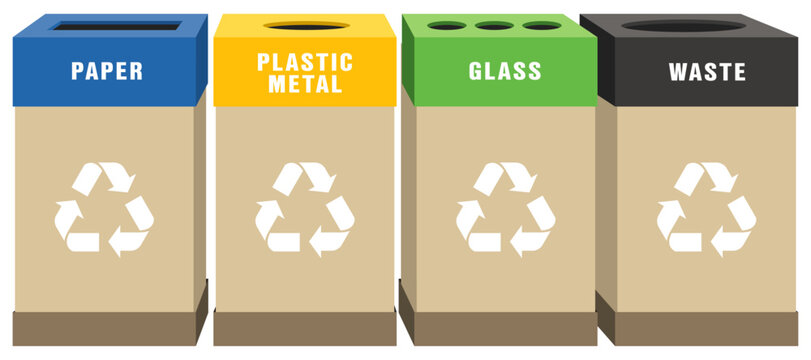 Containers bas tri selectif entreprises 4