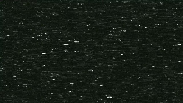 Night Vision Static Noise Overlay with Signal Interference