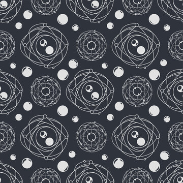 White circles on dark background.