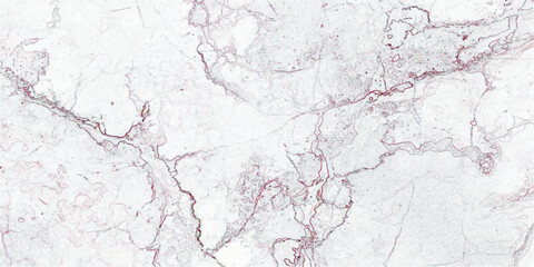 A weathered red paint background features a rough, cracked, and peeling grunge texture on an aged concrete wall surface with a vintage, distressed pattern. © Liza